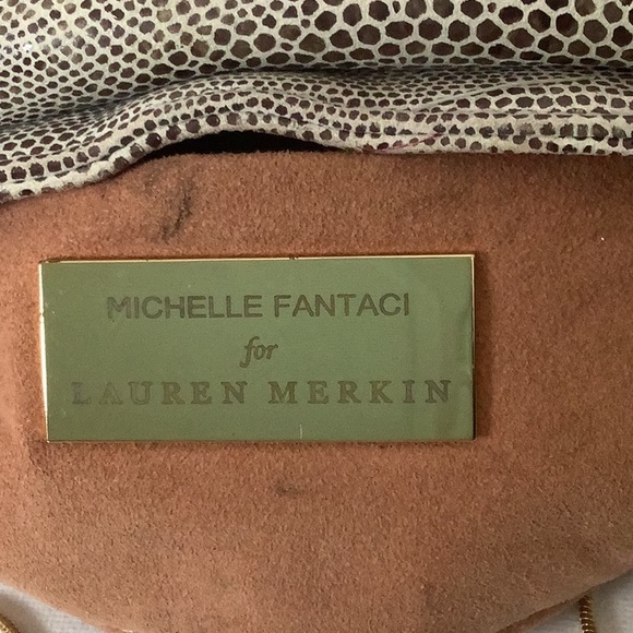 Michelle Fantaci for Lauren Merkin “Ludlow”clutch or shoulder bag - Picture 3 of 8